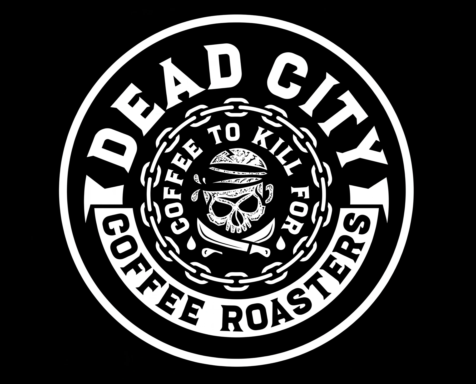 Dead City Coffee Co. logo design